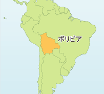 ボリビア地図